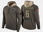 Nike Canadiens 6 Shea Weber Olive Salute To Service Pullover Hoodie,baseball caps,new era cap wholesale,wholesale hats